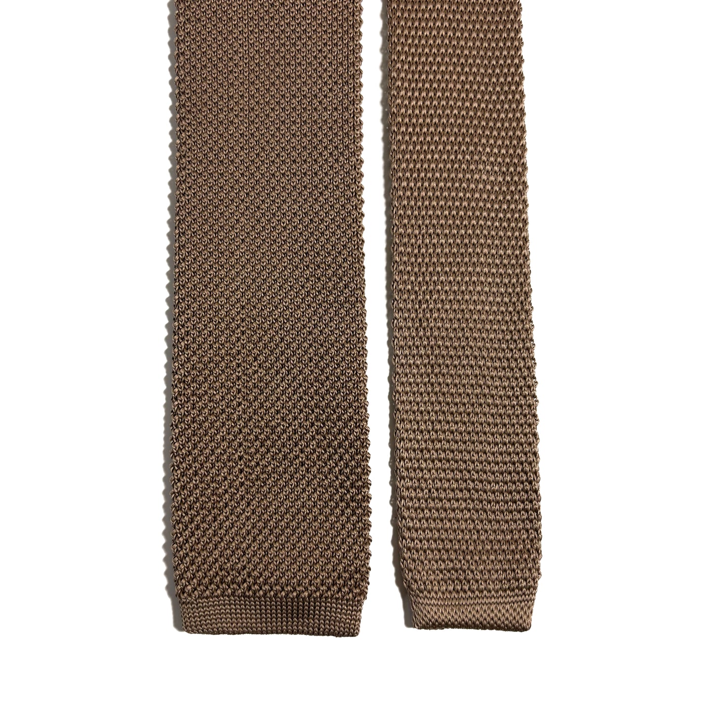 Light Brown Knitted Tie