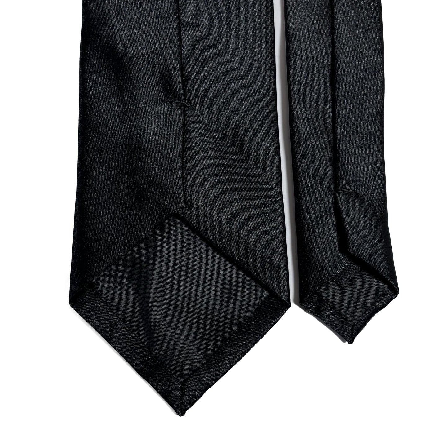 Black Satin Tie