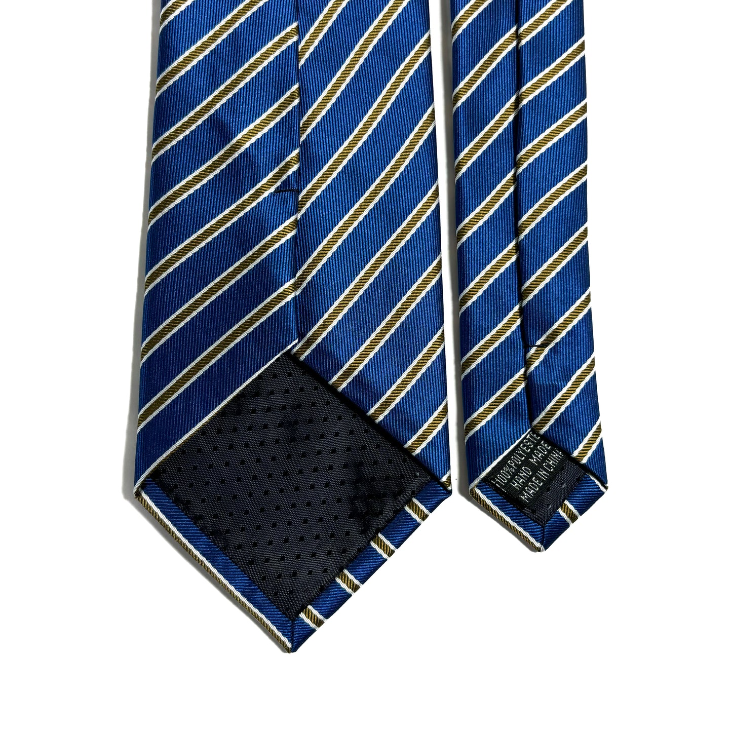Blue Striped Repp Tie