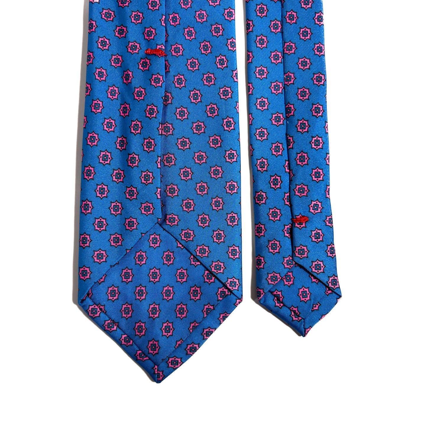 Sky Blue Floral Printed Tie