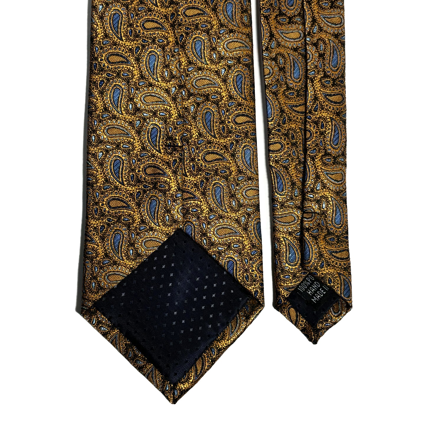 Gold Paisley Jacquard Tie