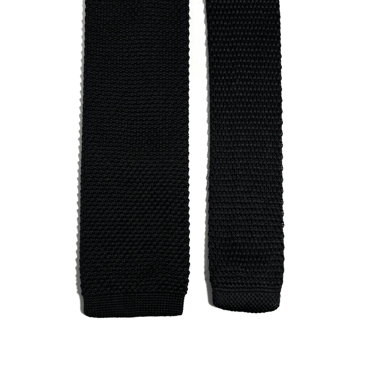Black Knitted Tie