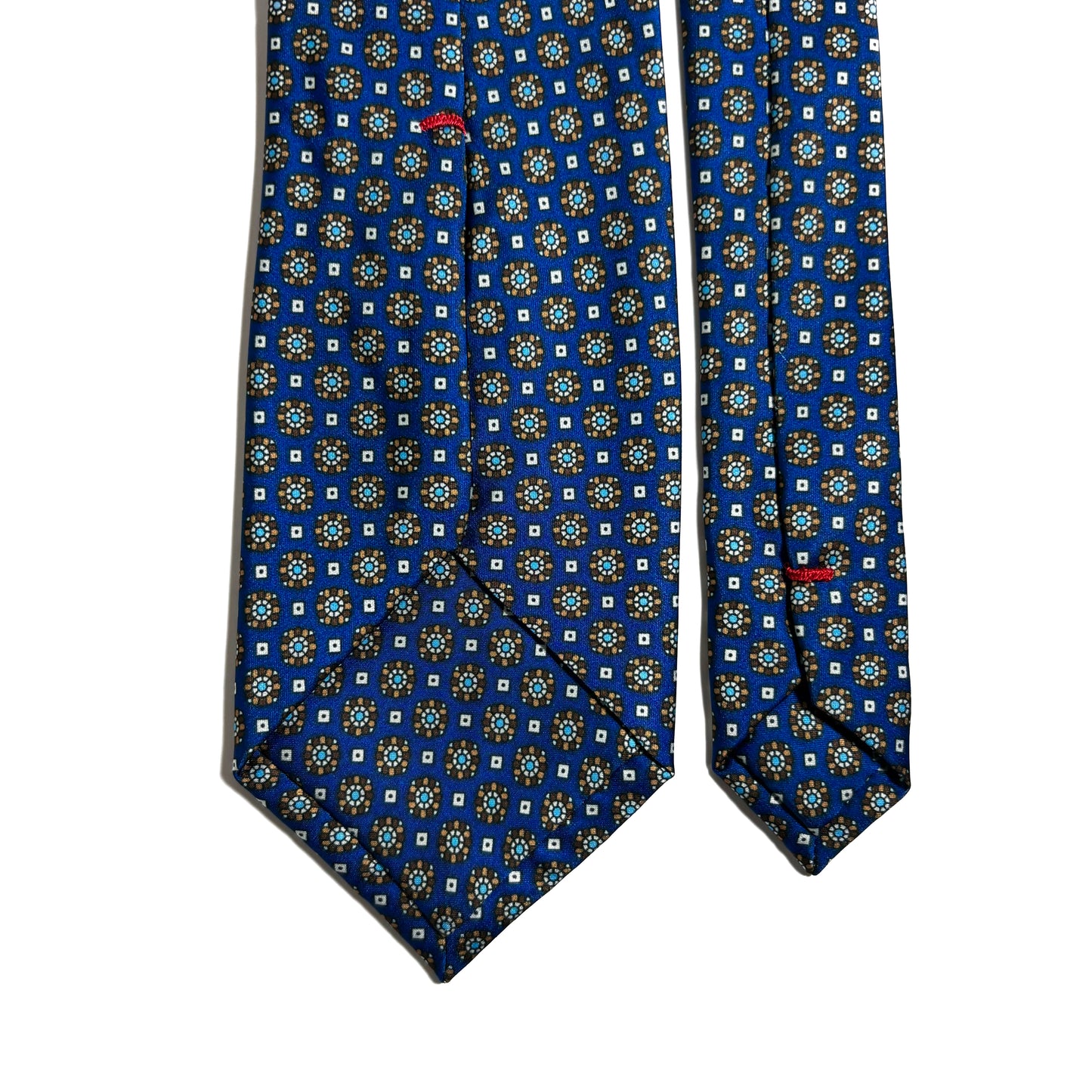Blue Floral Neats Printed Tie