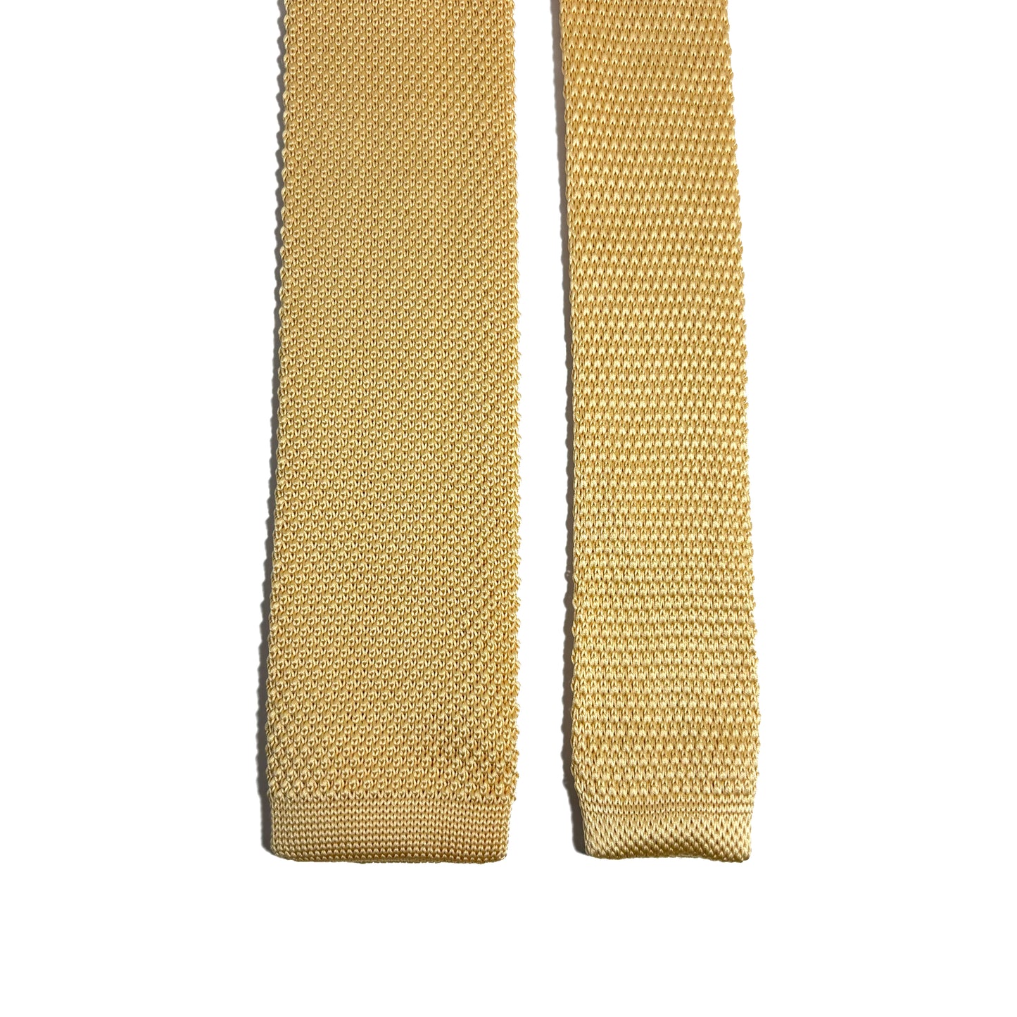 Light Yellow Knitted Tie