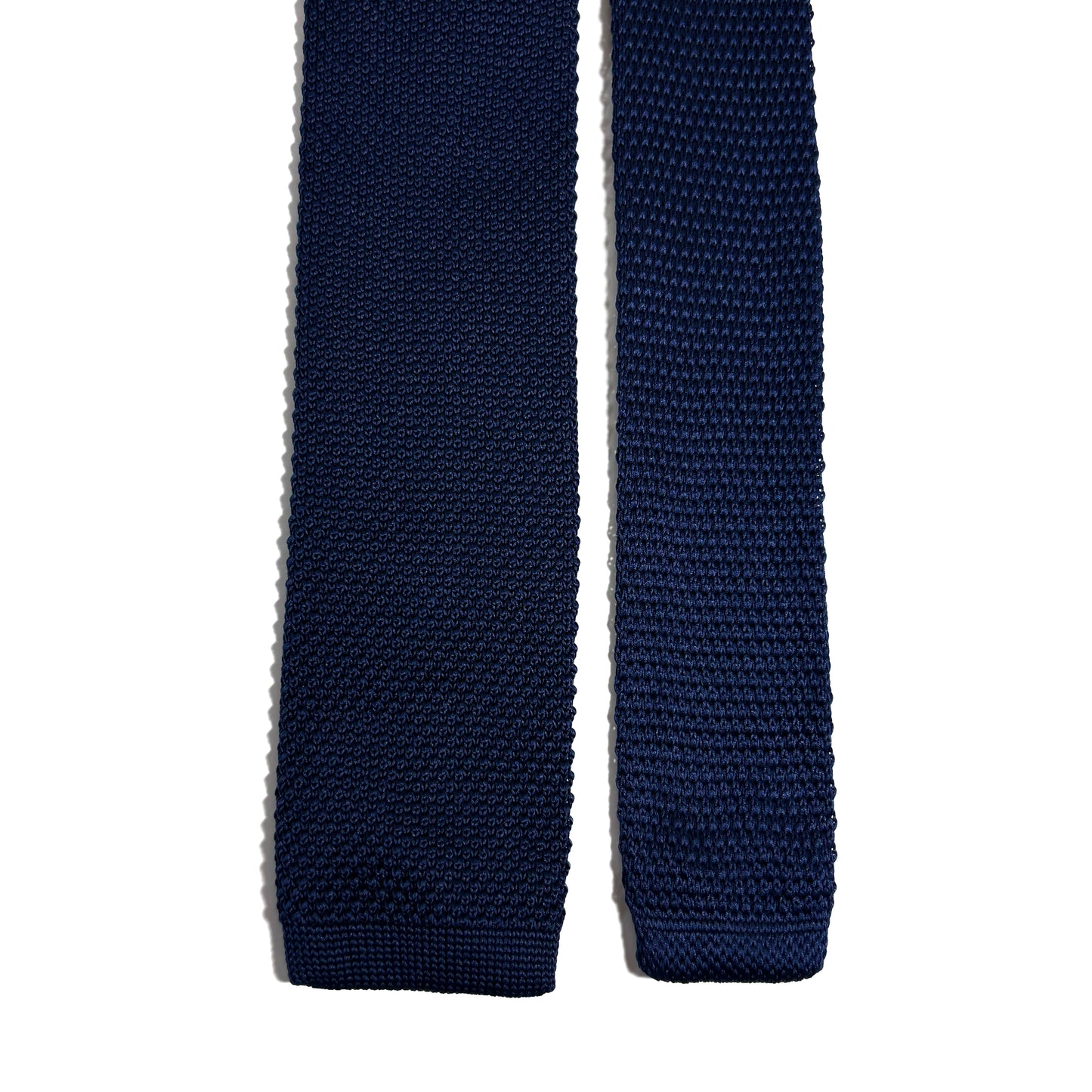 Navy Blue Knitted Tie
