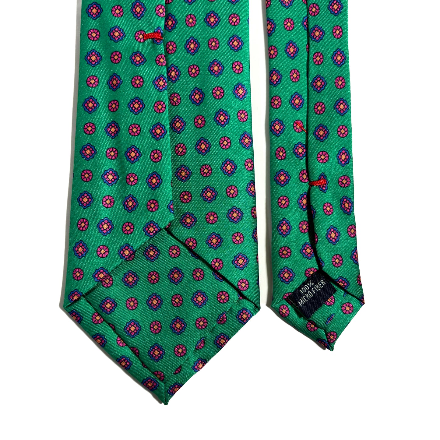 Light Green Floral Printed Tie