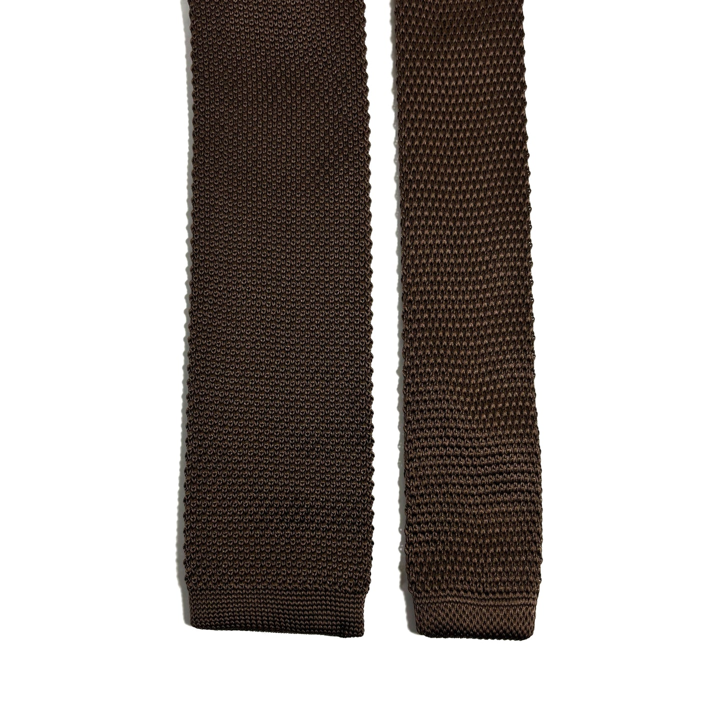 Brown Knitted Tie