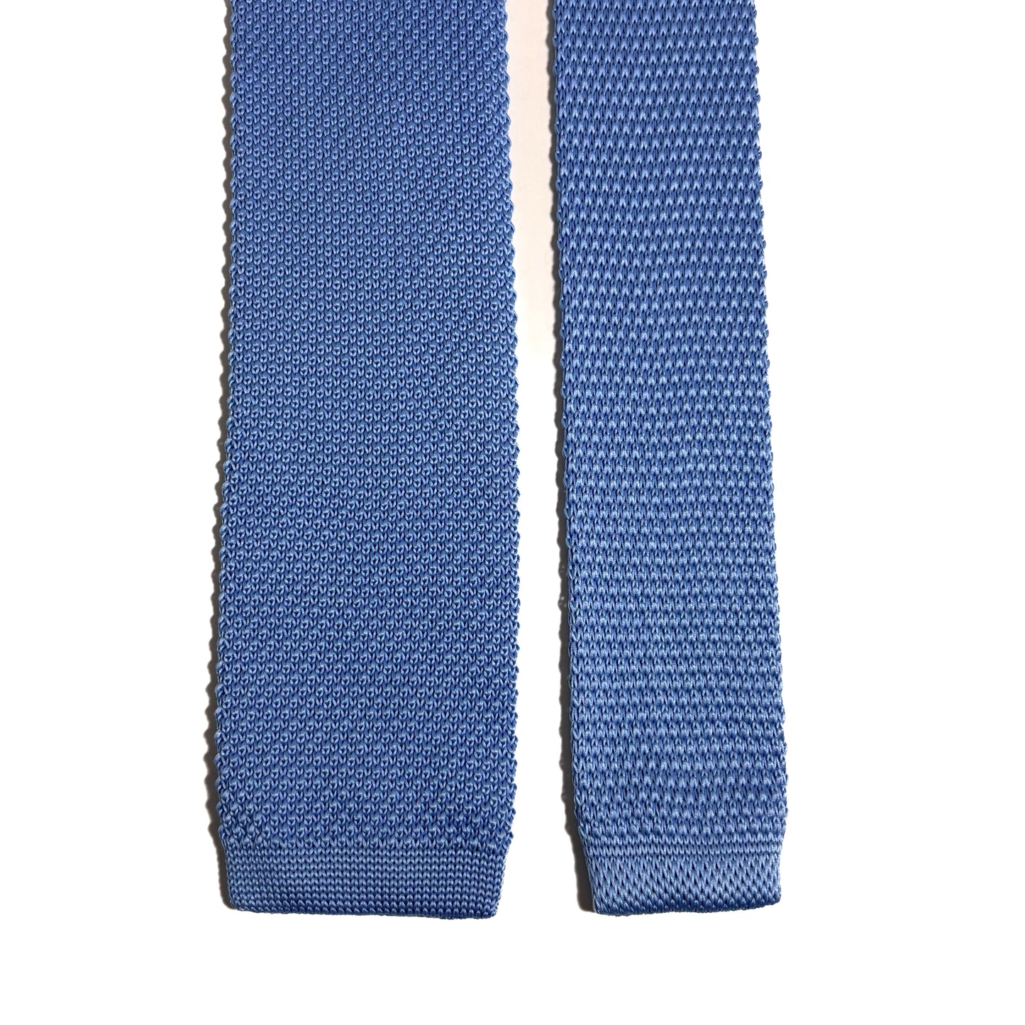 Light Blue Knitted Tie