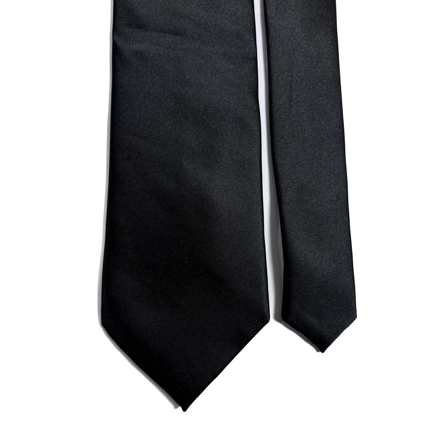 Black Satin Tie