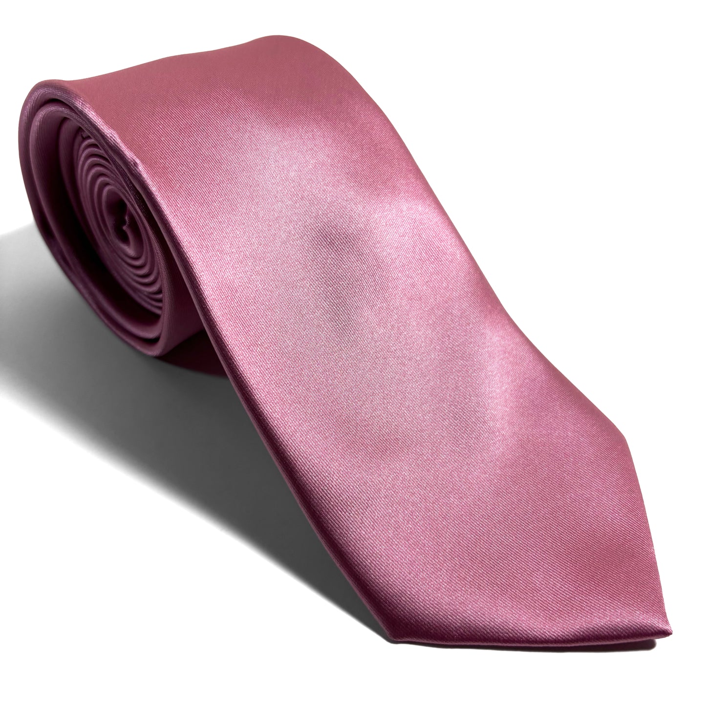 Pink Satin Tie