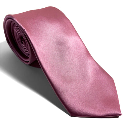 Pink Satin Tie