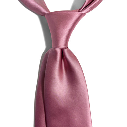 Pink Satin Tie
