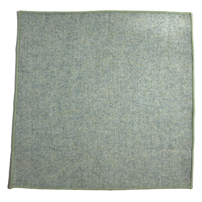 Sage Green Wool Pocket Square