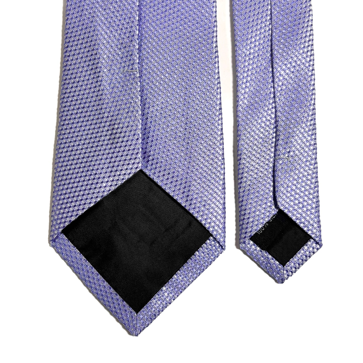 Lavender Purple Silk Grenadine Tie - Handmade