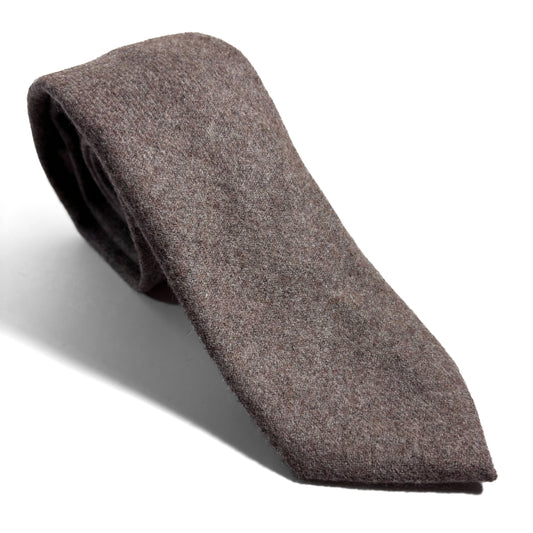 Light Brown Wool Tie