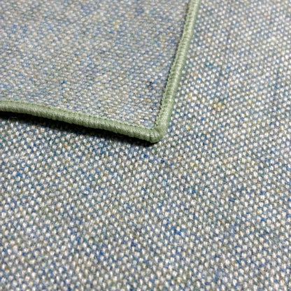 Sage Green Wool Pocket Square