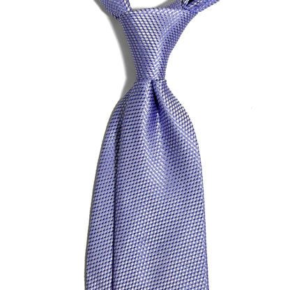 Lavender Purple Silk Grenadine Tie - Handmade