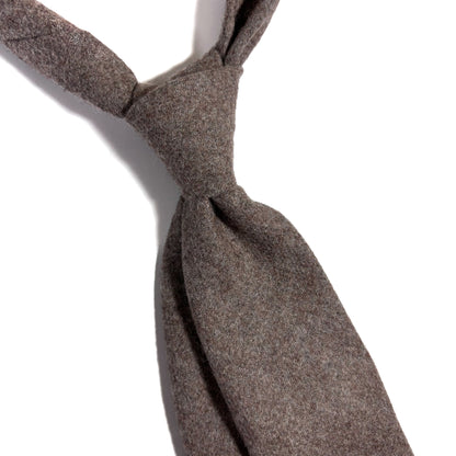 Light Brown Wool Tie