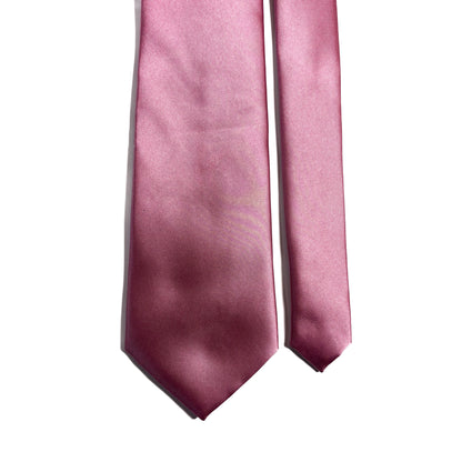 Pink Satin Tie