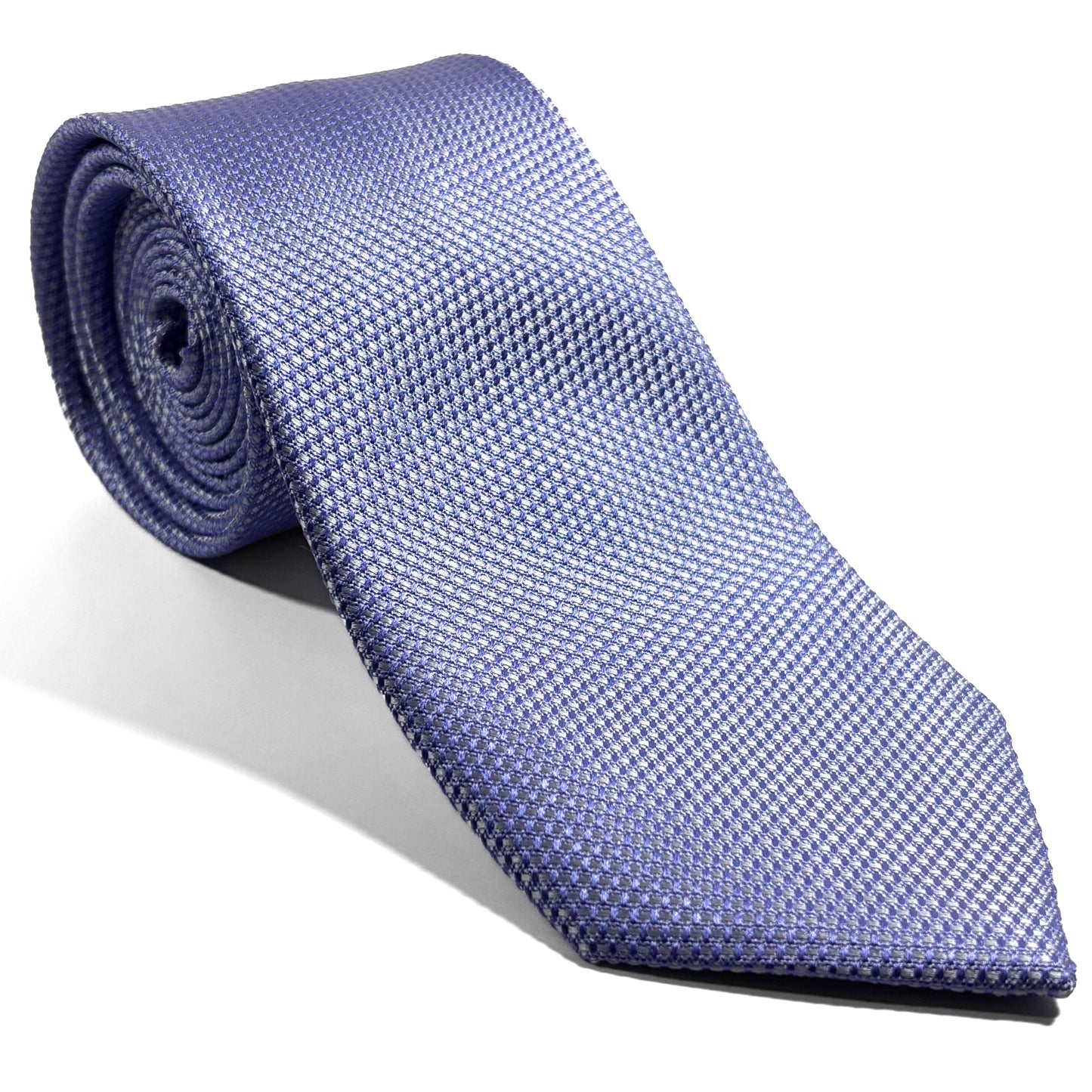 Lavender Purple Silk Grenadine Tie - Handmade