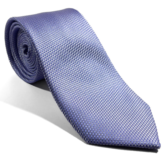 Lavender Purple Silk Grenadine Tie - Handmade