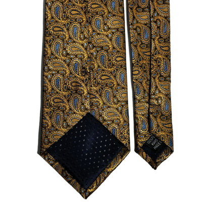 Gold Paisley Jacquard Tie