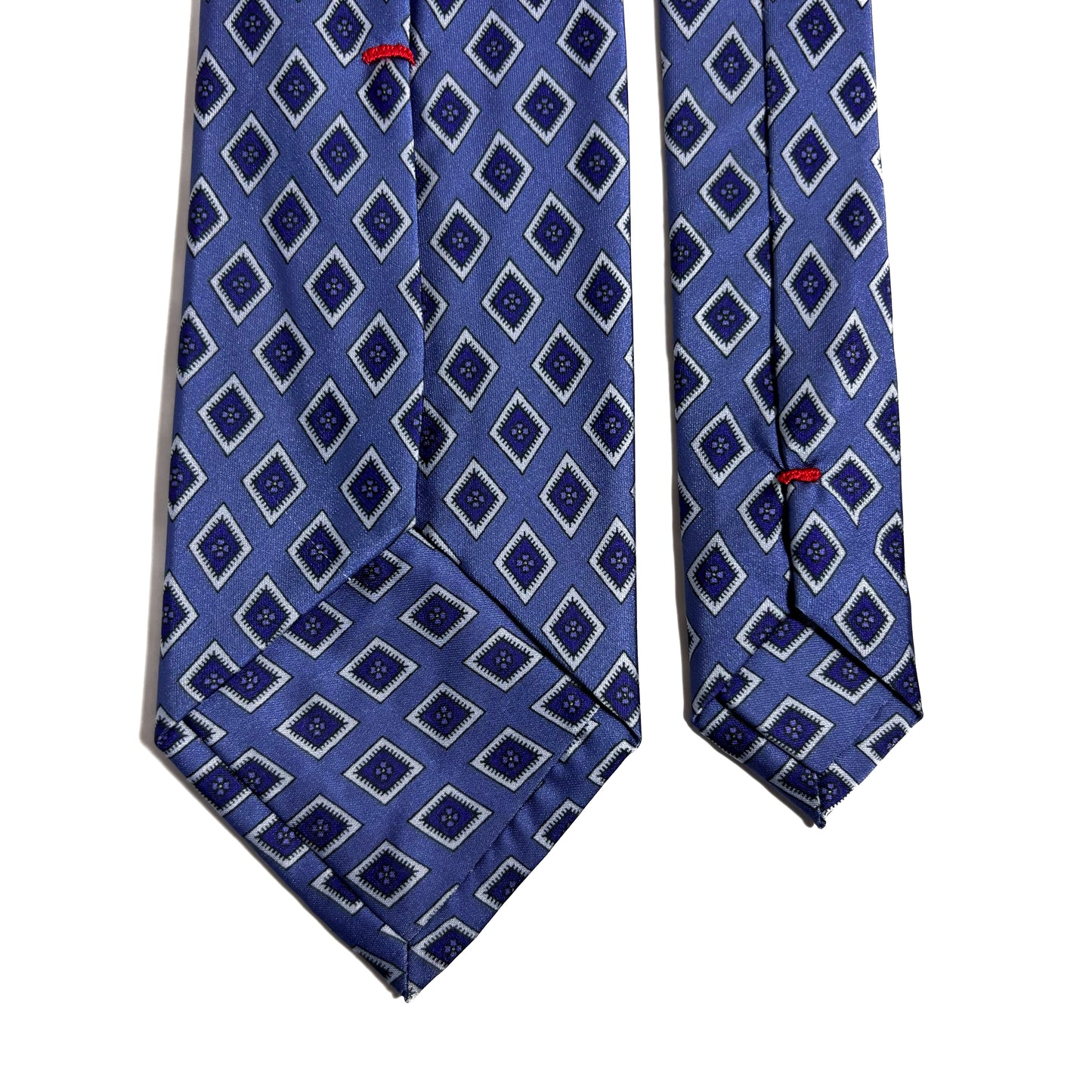 Lilac Purple Diamond Printed Tie