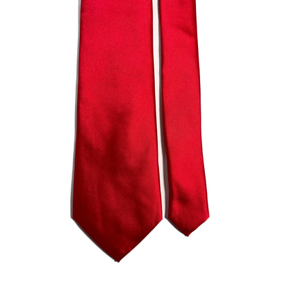 Red Satin Tie
