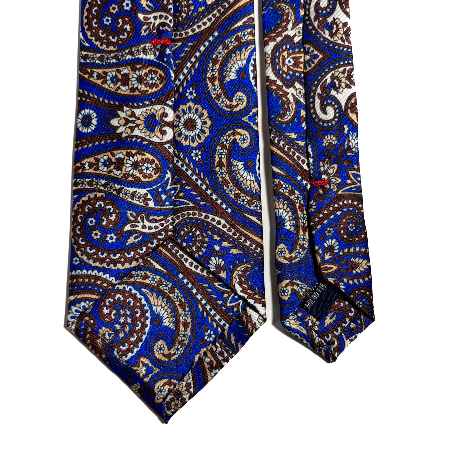 Royal Blue Large Paisley Printed Tie