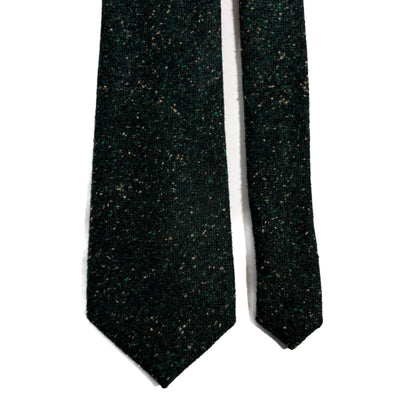 Forest Green Fleck Wool Tie